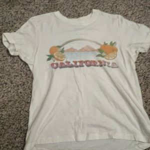 american eagle cali t shirt